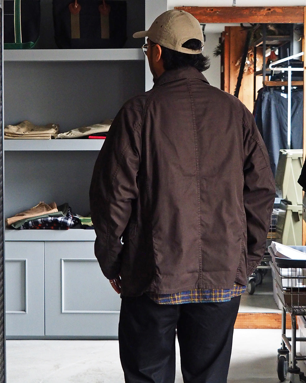 CORONA コロナ CJ001 CORONA・GAME JACKET / Chocolate Brown w/ Bio-wash