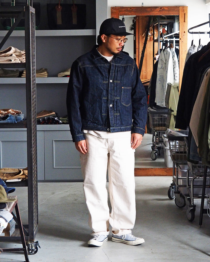 melple メイプル Carpenter Pants Natural