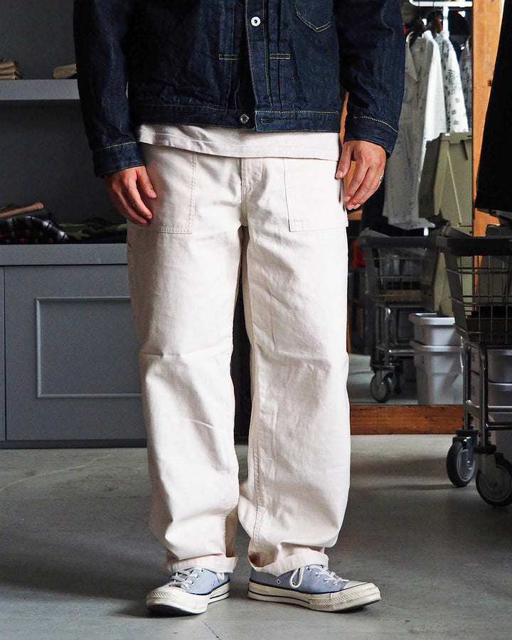 melple メイプル Carpenter Pants Natural