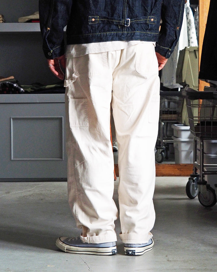 melple メイプル Carpenter Pants Natural