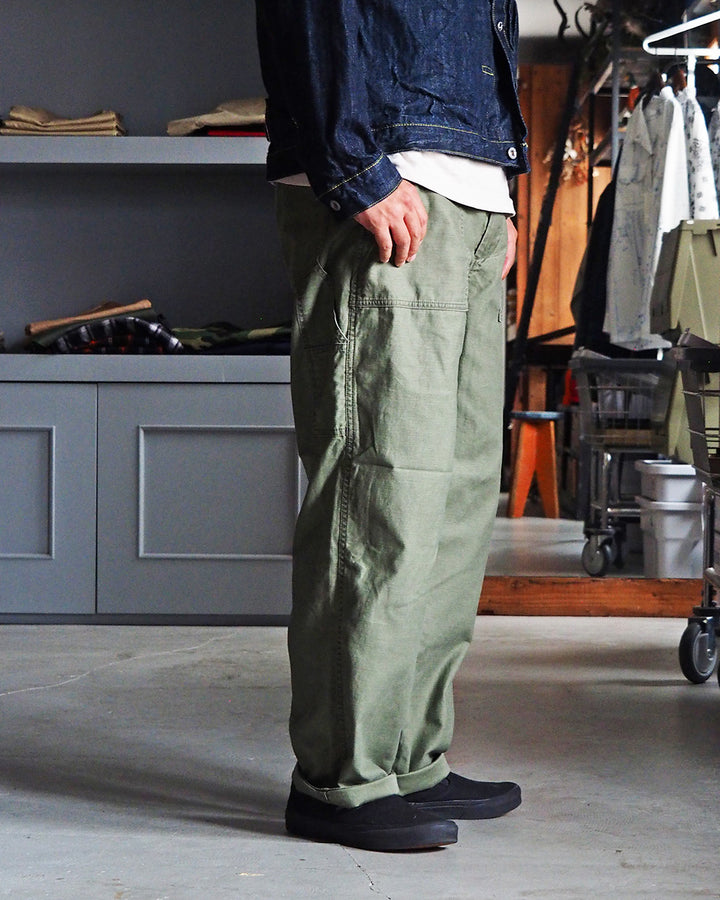melple メイプル Carpenter Pants Olive