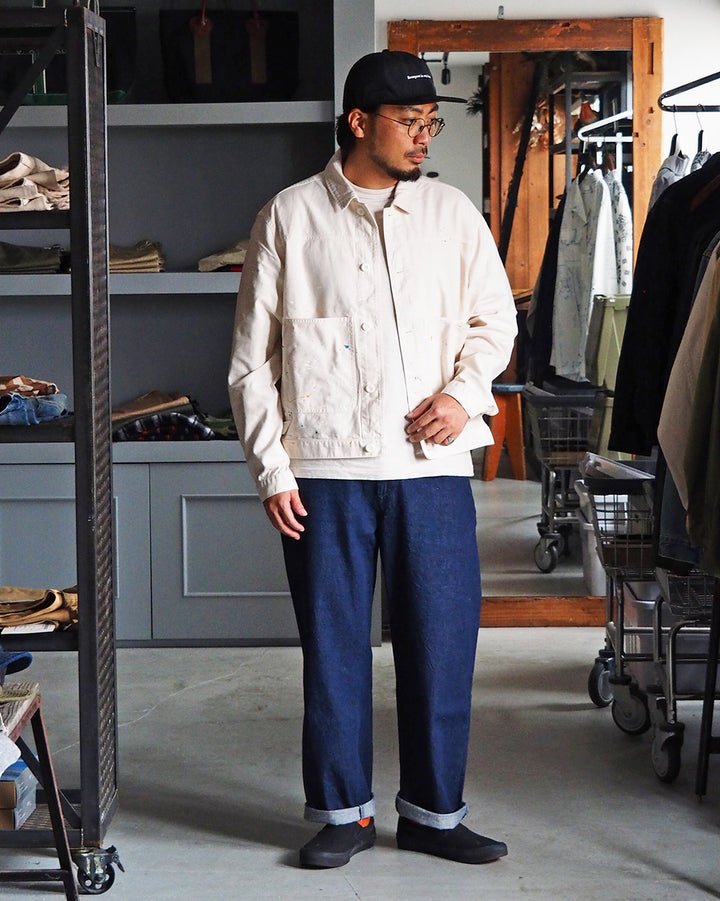 melple メイプル Carpenter Jacket Natural