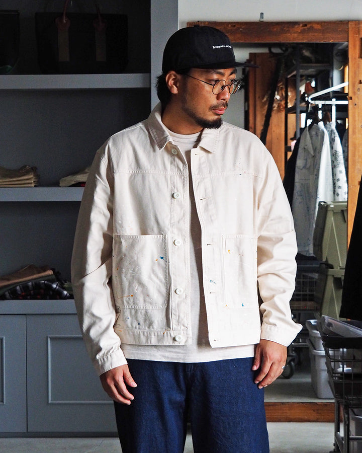melple メイプル Carpenter Jacket Natural