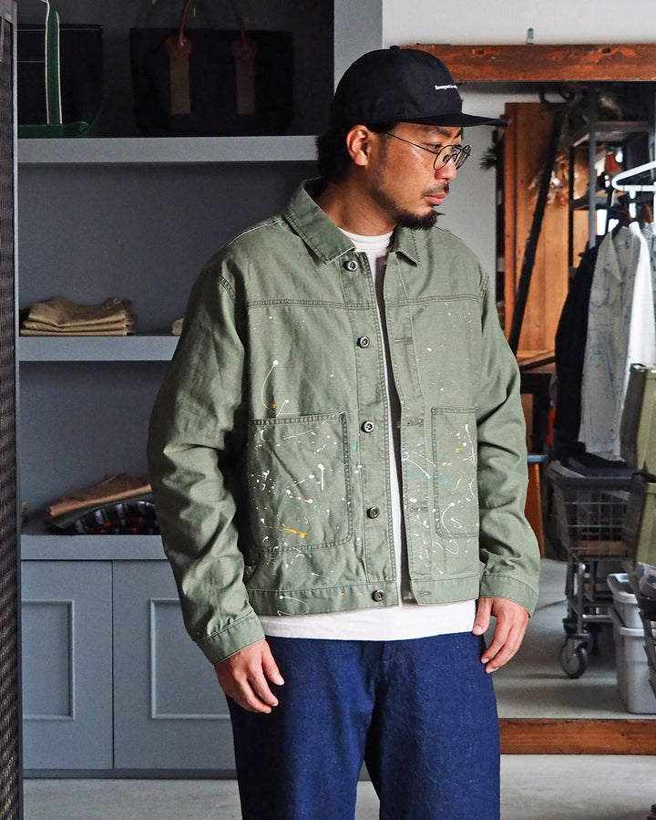 melple メイプル Carpenter Jacket Olive