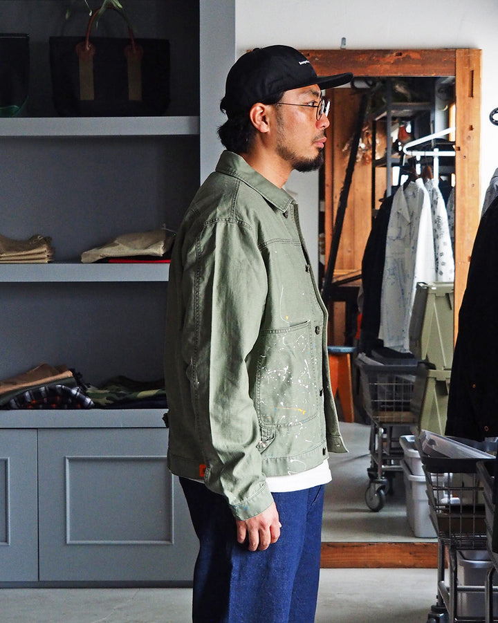melple メイプル Carpenter Jacket Olive