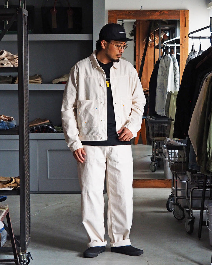 melple メイプル Carpenter Pants Natural