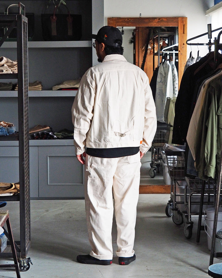 melple メイプル Carpenter Pants Natural