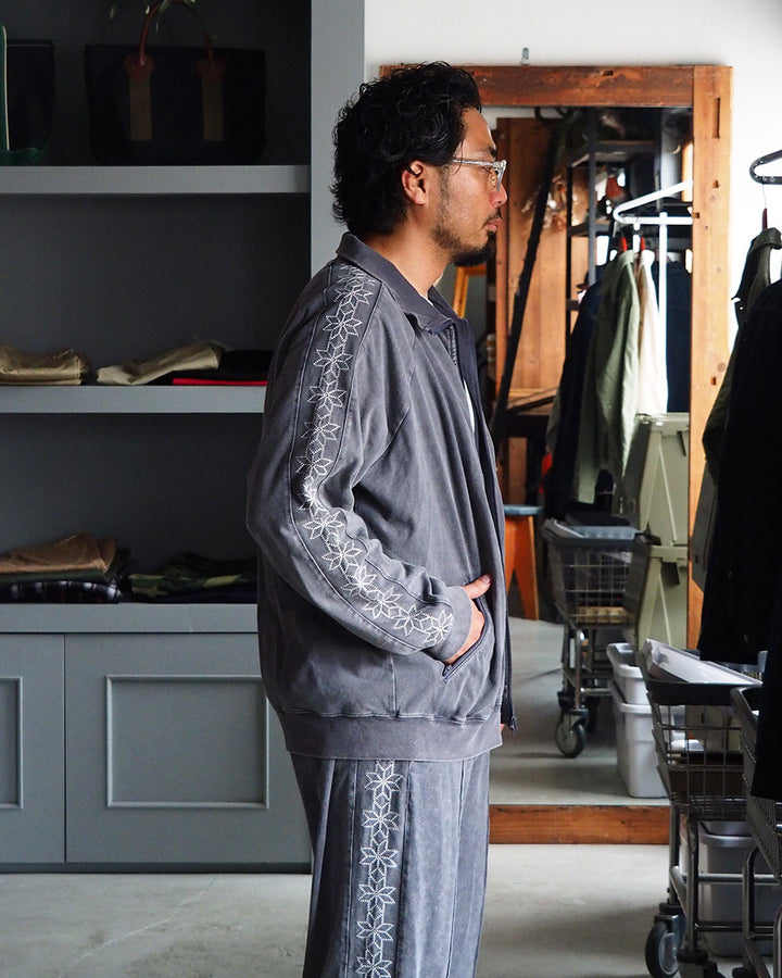 SUNNY SPORTS サニースポーツ Valero Star Track Jacket Grey
