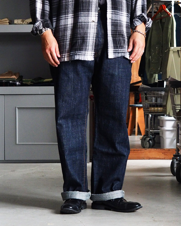 FOB factory エフオービーファクトリー F143 ROCKY SELVEDGE WIDE STRAIGHT 5P