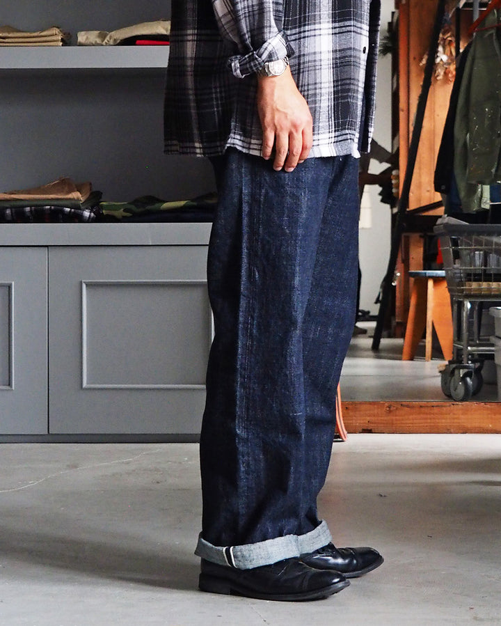 FOB factory エフオービーファクトリー F143 ROCKY SELVEDGE WIDE STRAIGHT 5P