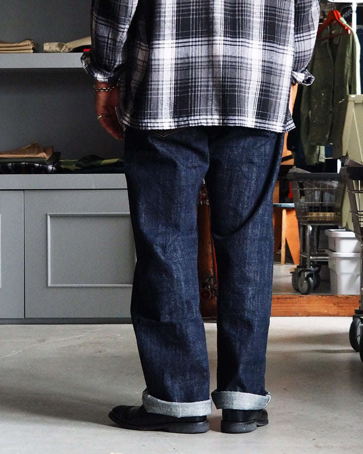 FOB factory エフオービーファクトリー F143 ROCKY SELVEDGE WIDE STRAIGHT 5P