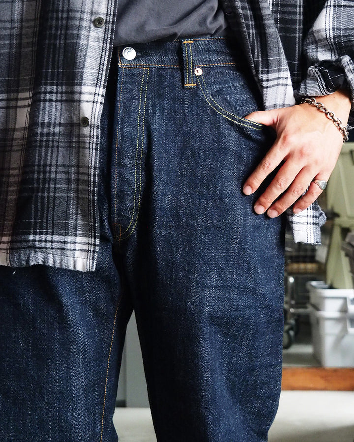 FOB factory エフオービーファクトリー F143 ROCKY SELVEDGE WIDE STRAIGHT 5P