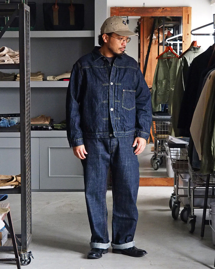 FOB factory エフオービーファクトリー F143 ROCKY SELVEDGE WIDE STRAIGHT 5P