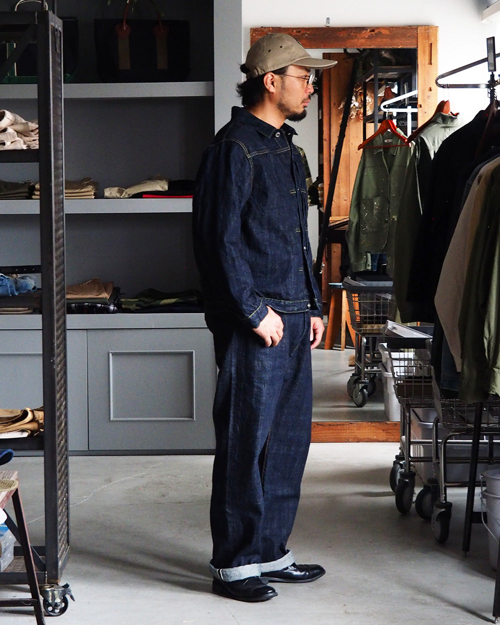 FOB factory エフオービーファクトリー F143 ROCKY SELVEDGE WIDE STRAIGHT 5P