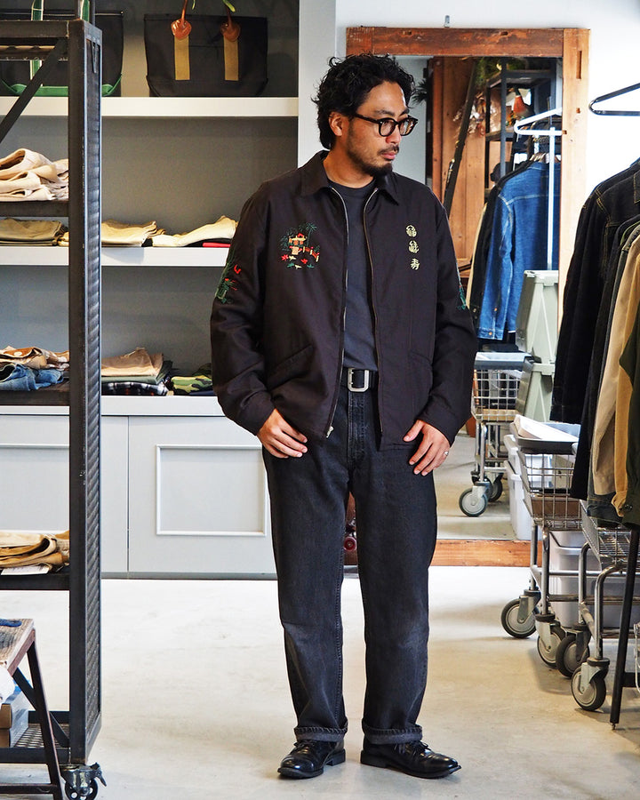 TAILOR TOYO テーラー東洋 TT15980 Mid 1960s Style Cotton Rayon Vietnam Jacket “VIET-NAM PANTHER” (AGING MODEL)