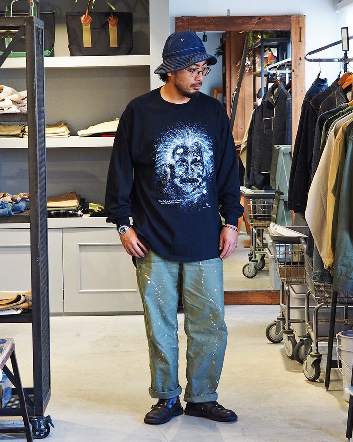 Cotton Expressions コットンエクスプレッション STARRY NIGHT L/S T-SHIRT Black