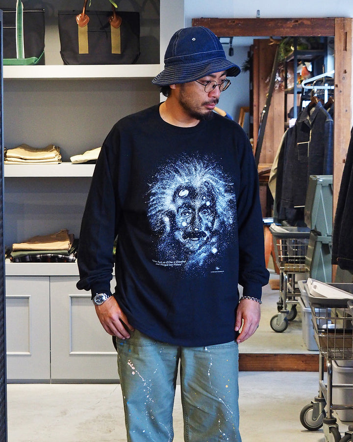 Cotton Expressions コットンエクスプレッション STARRY NIGHT L/S T-SHIRT Black
