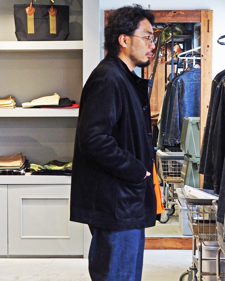 WORKERS ワーカーズ Forestier, Heavy Corduroy, Black