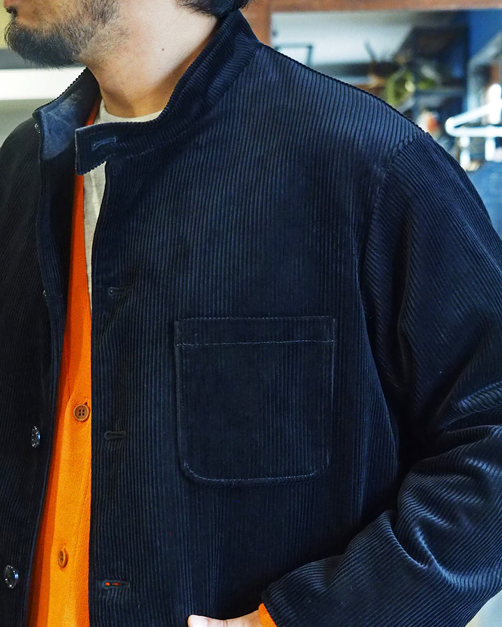 WORKERS ワーカーズ Forestier, Heavy Corduroy, Black