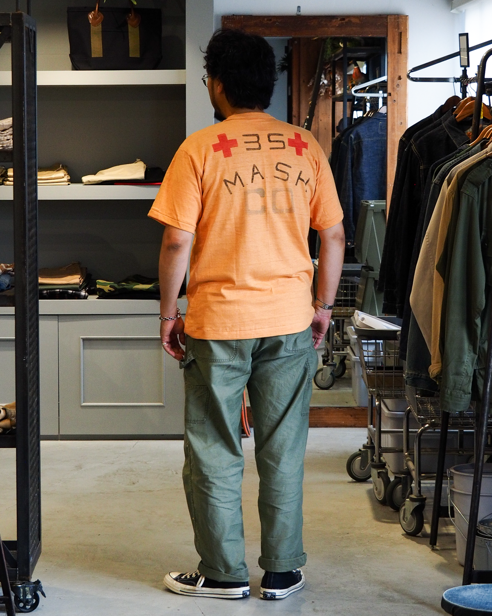 WAREHOUSE ウエアハウス Lot 4601 M.A.S.H. Orange