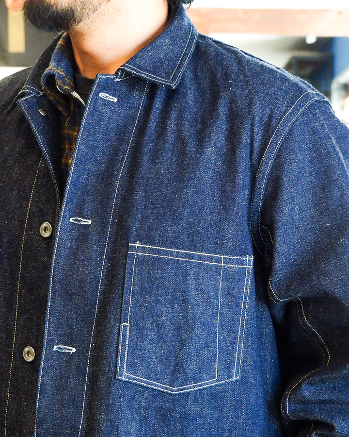 WAREHOUSE ウエアハウス 2249 1910’S BIG BOB CHORE JACKET Indigo