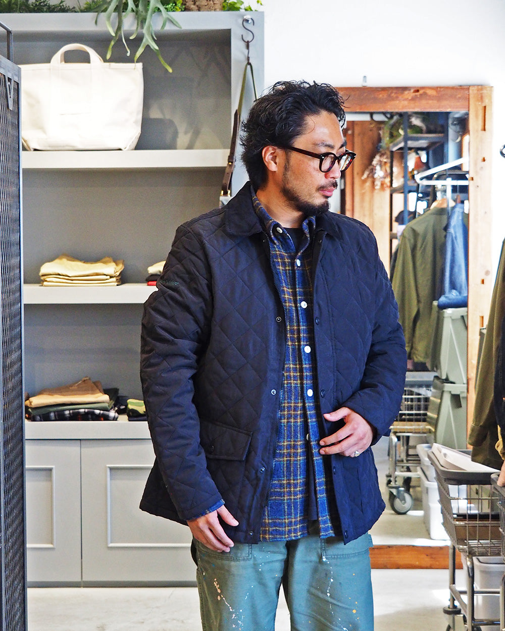 Rockall Outdoor ロッコールアウトドア キルティングジャケット  MADE IN ENGLAND