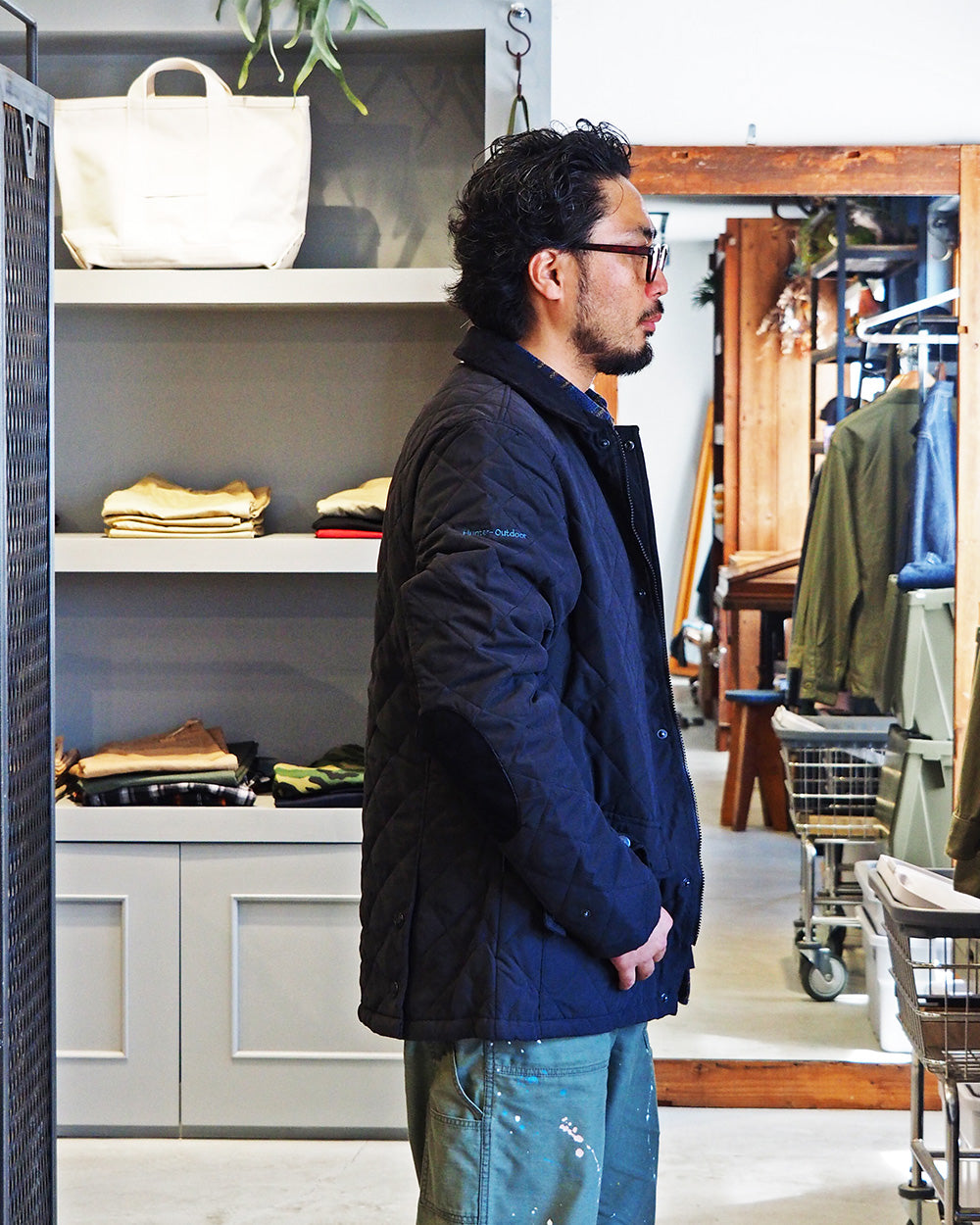 Rockall Outdoor ロッコールアウトドア キルティングジャケット  MADE IN ENGLAND