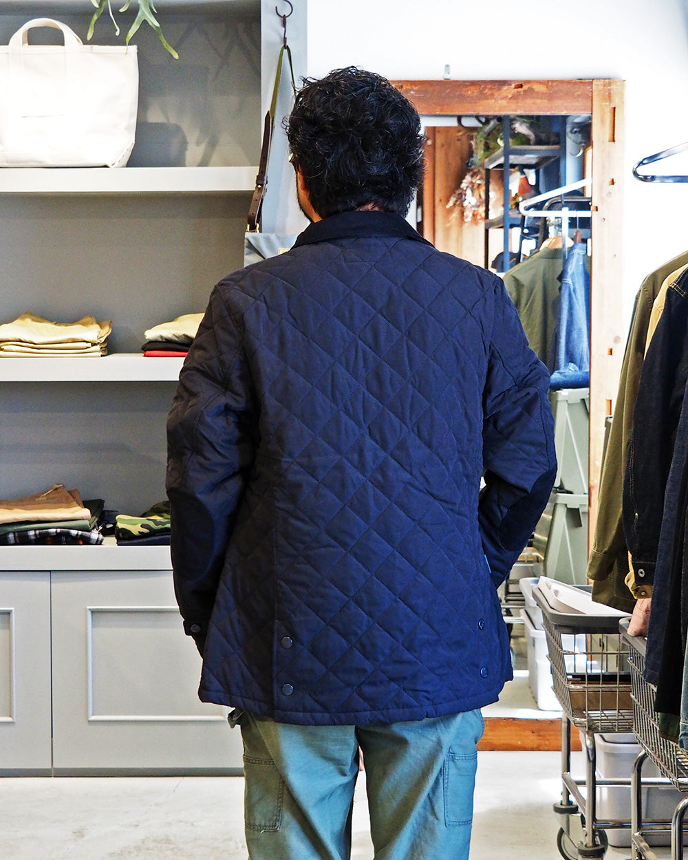 Rockall Outdoor ロッコールアウトドア キルティングジャケット  MADE IN ENGLAND