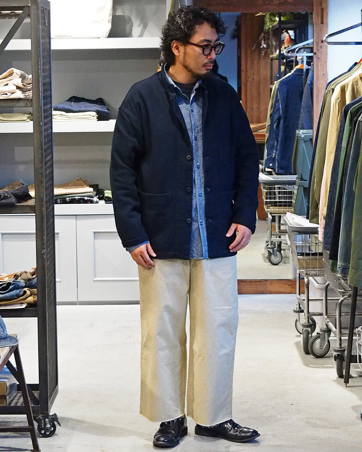 FOB factory エフオービーファクトリー F2468 INDIGO SASHIKO JACKET