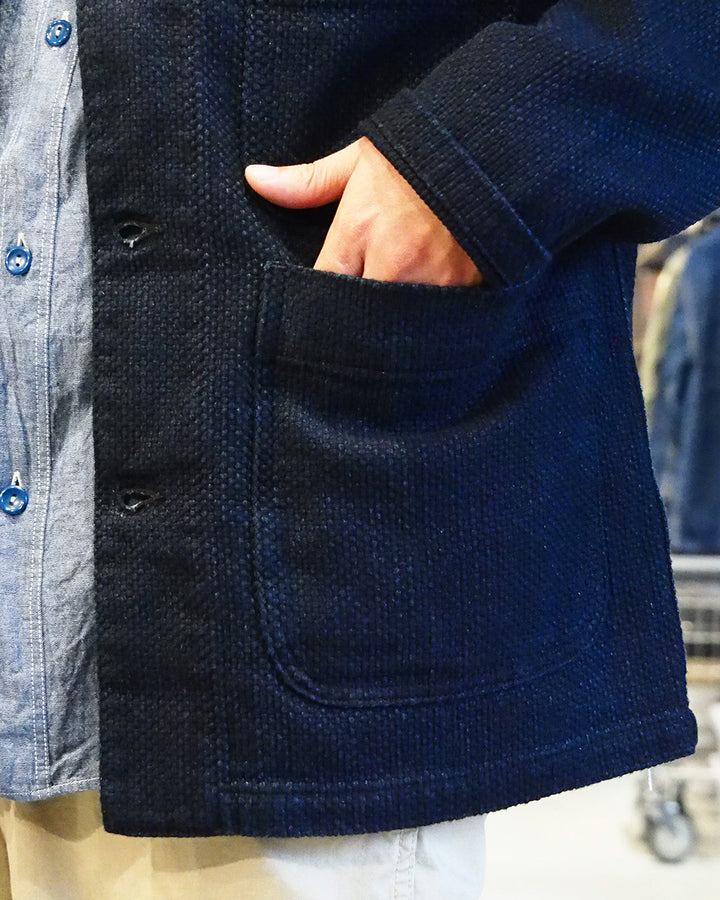 FOB factory エフオービーファクトリー F2468 INDIGO SASHIKO JACKET