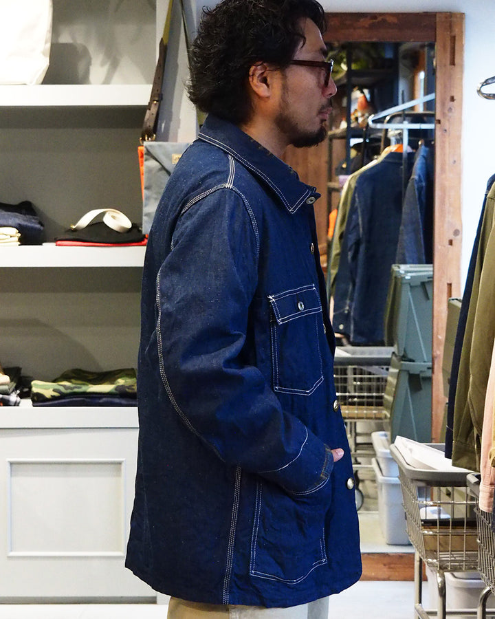 FOB factory エフオービーファクトリー F2455 DENIM CHORE JACKET