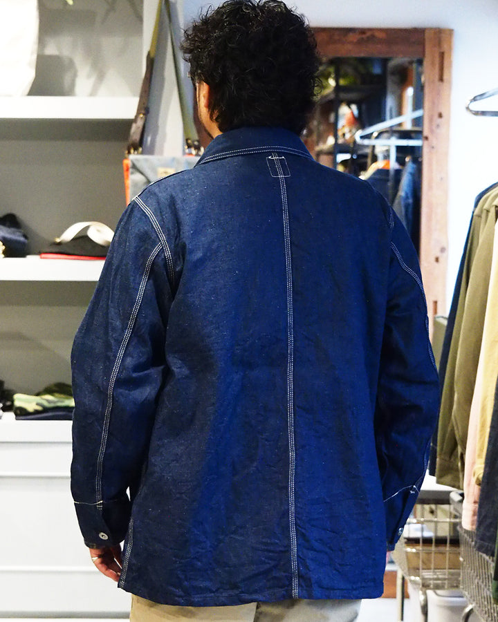 FOB factory エフオービーファクトリー F2455 DENIM CHORE JACKET