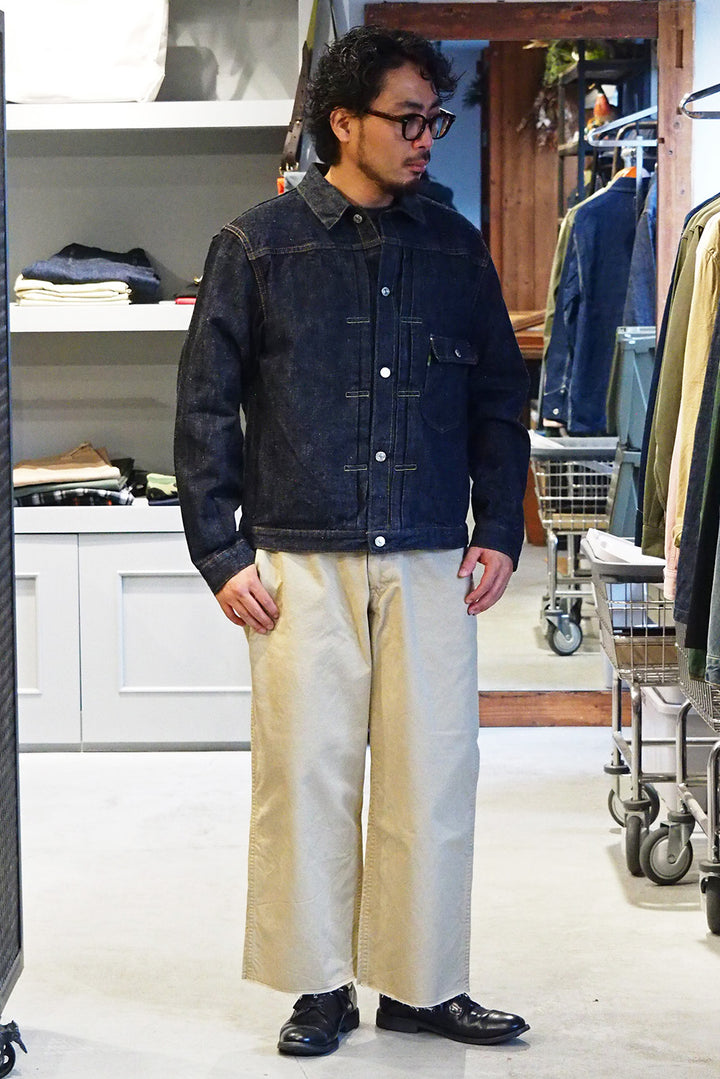 FOB factory エフオービーファクトリー F2466 SV Denim 1st TYPE JACKET