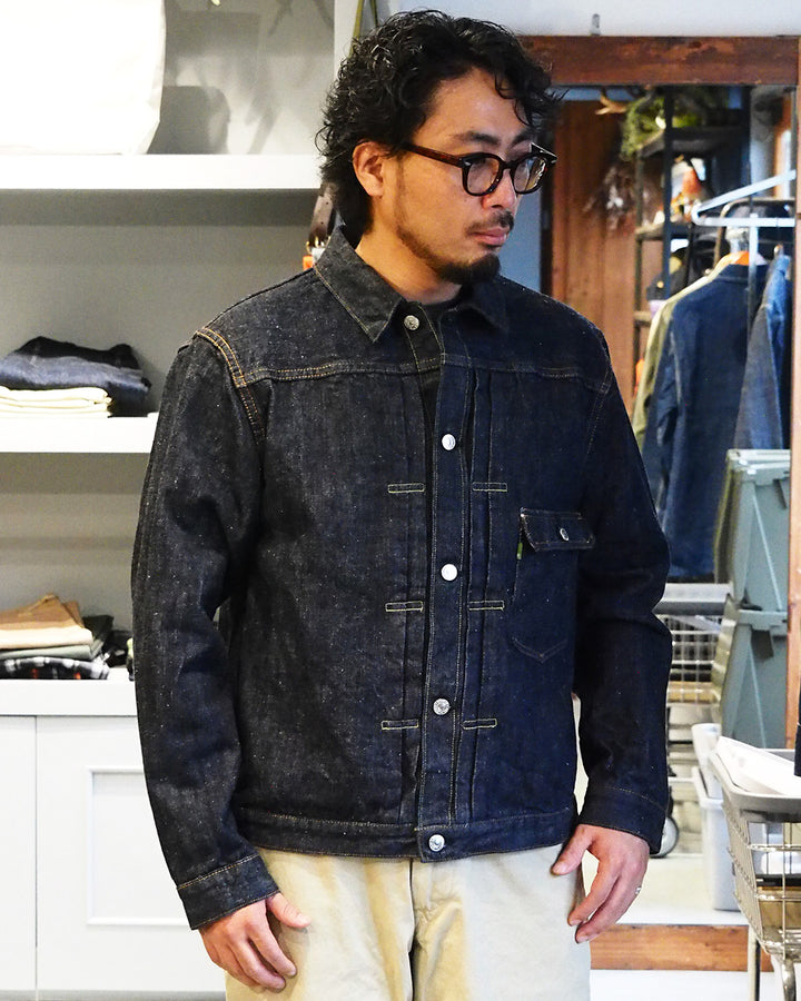 FOB factory エフオービーファクトリー F2466 SV Denim 1st TYPE JACKET