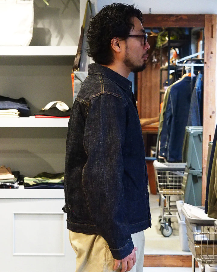 FOB factory エフオービーファクトリー F2466 SV Denim 1st TYPE JACKET