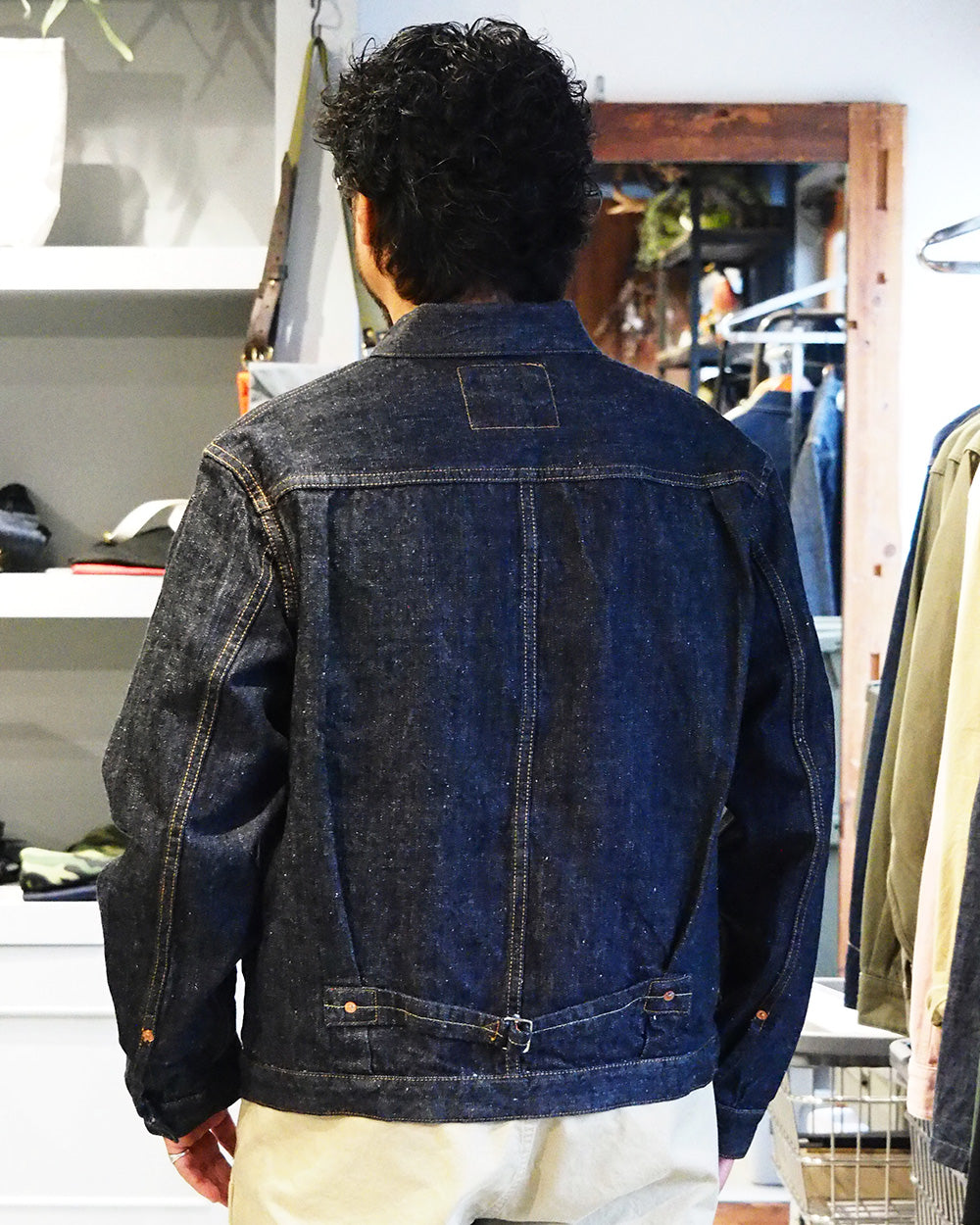 FOB factory エフオービーファクトリー F2466 SV Denim 1st TYPE JACKET