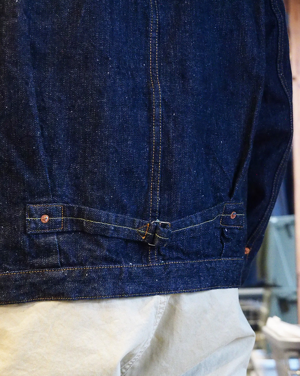 FOB factory エフオービーファクトリー F2466 SV Denim 1st TYPE JACKET