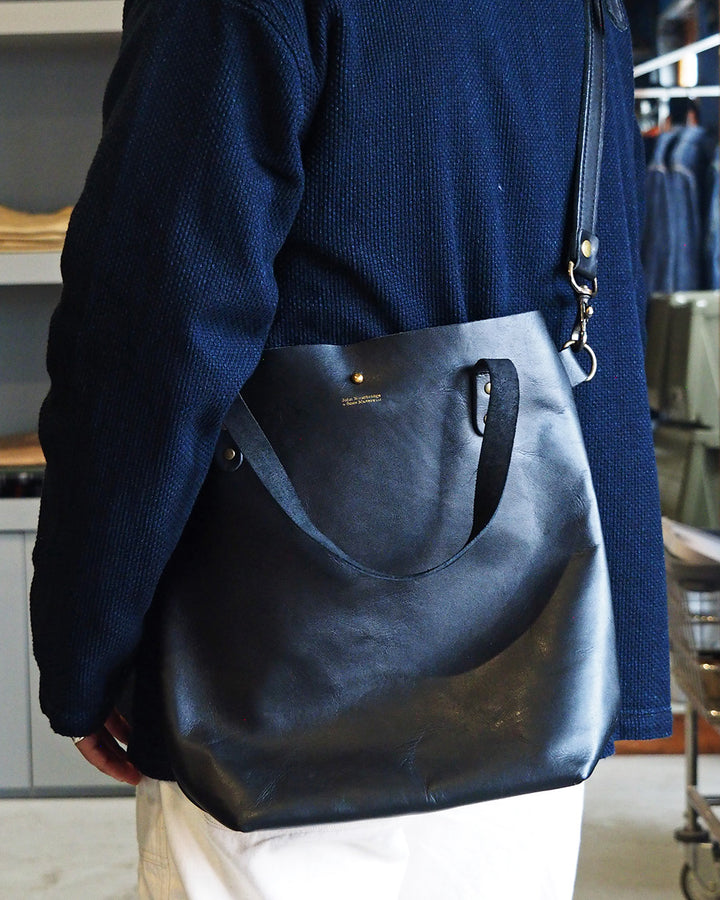John Woodbridge &amp; Sons Makers ジョンウッドブリッジ Tote Bag Medium with strap Black