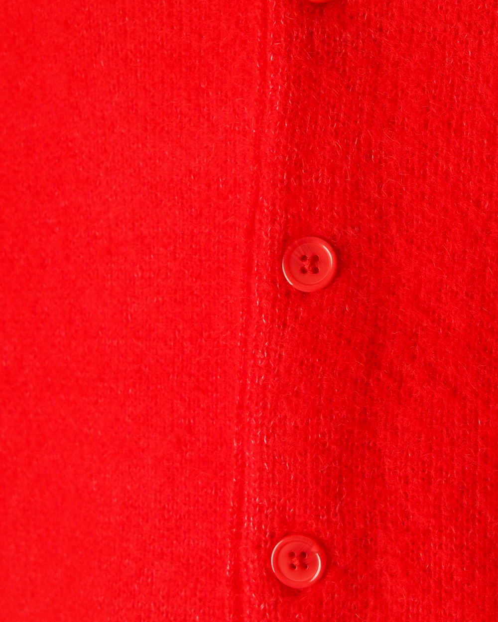 TOWN CRAFT タウンクラフト tc26f010 MOHAIR SHAGGY CARDIGAN Red