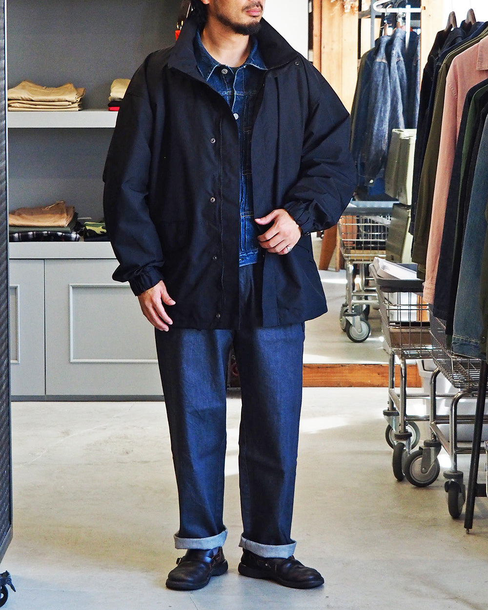 DELICIOUS デリシャス Urban Military Blouson - BLK