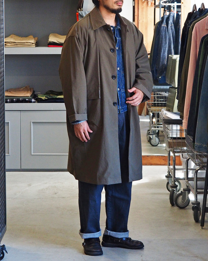 DELICIOUS デリシャス Soutien Collar Work Coat - KHK