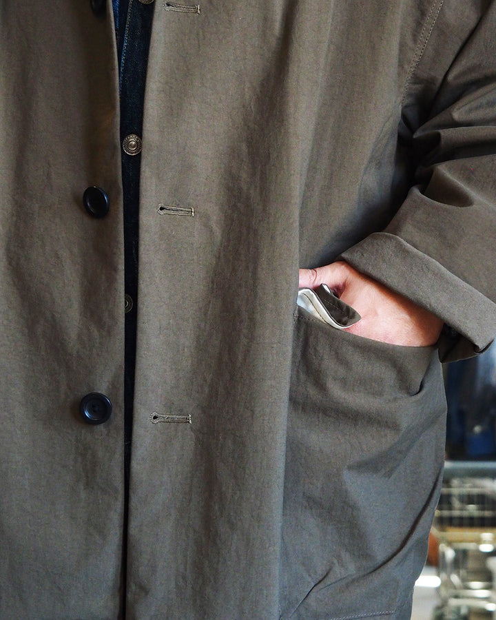 DELICIOUS デリシャス Soutien Collar Work Coat - KHK