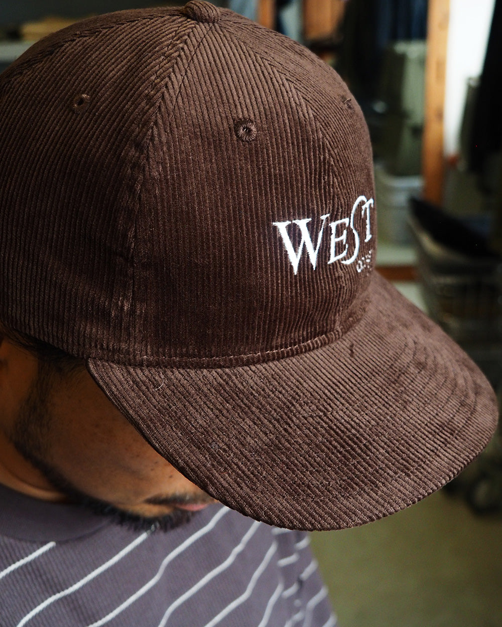 melple メイプル Corduroy 6panel Cap(WEST COAST)