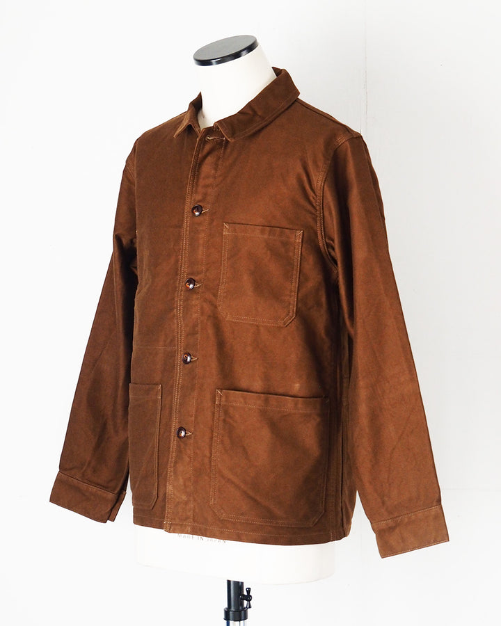 FOB factory エフオービーファクトリー F2373 FRENCH MOLESKIN JACKET Brown