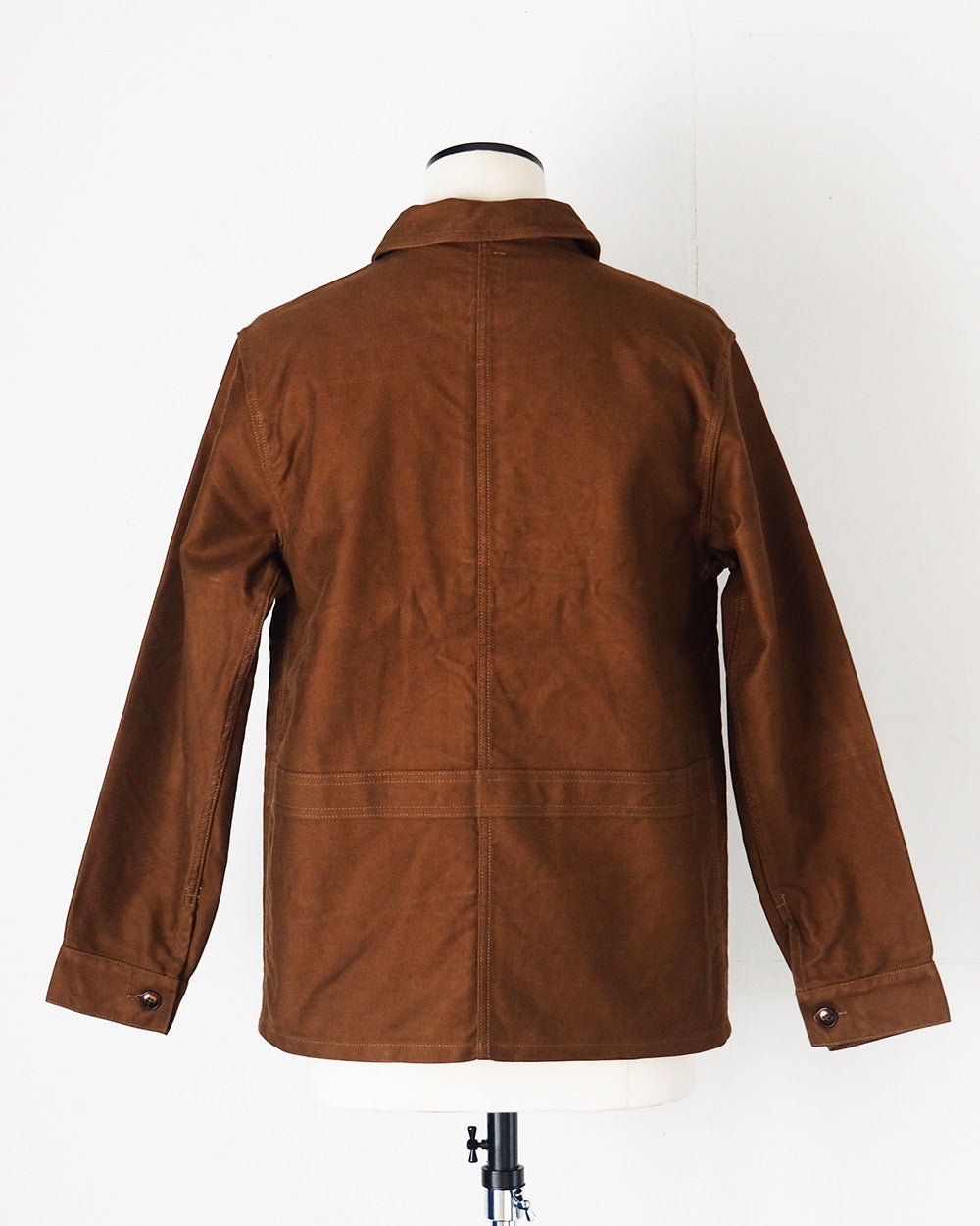 FOB factory エフオービーファクトリー F2373 FRENCH MOLESKIN JACKET Brown