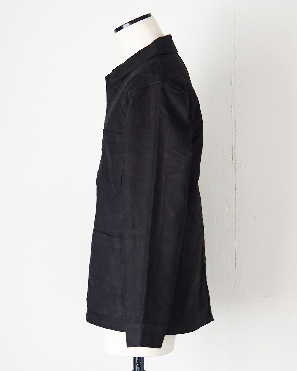 FOB Factory F2373 French Moleskin Jacket Black