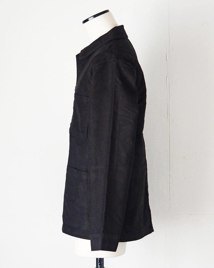 FOB Factory F2373 French Moleskin Jacket Black