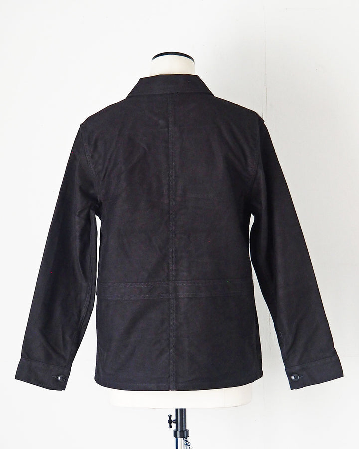 FOB Factory F2373 French Moleskin Jacket Black