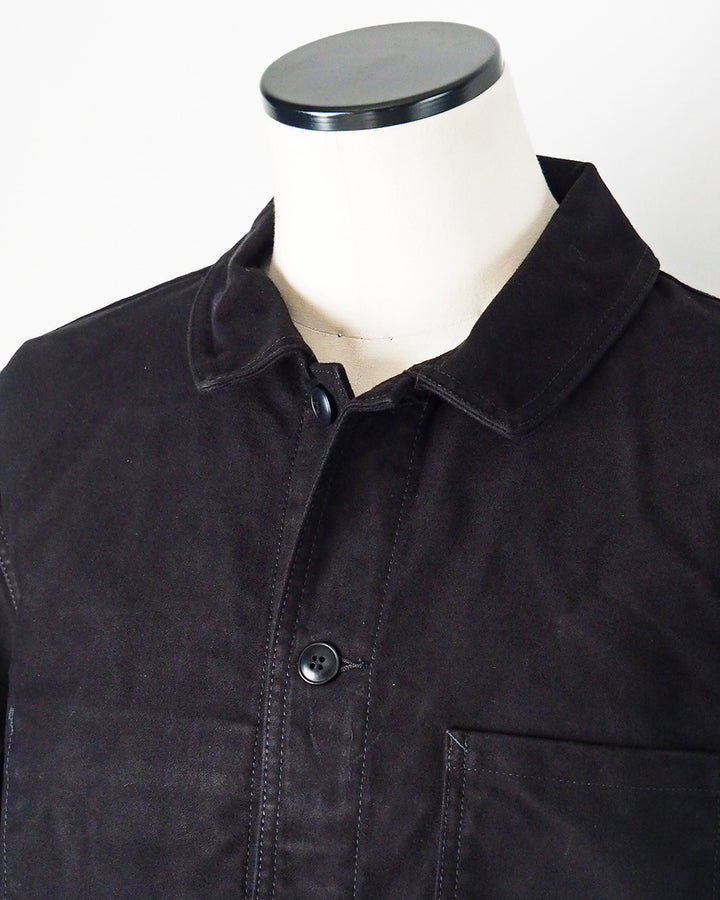 FOB Factory F2373 French Moleskin Jacket Black