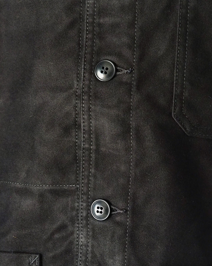 FOB Factory F2373 French Moleskin Jacket Black